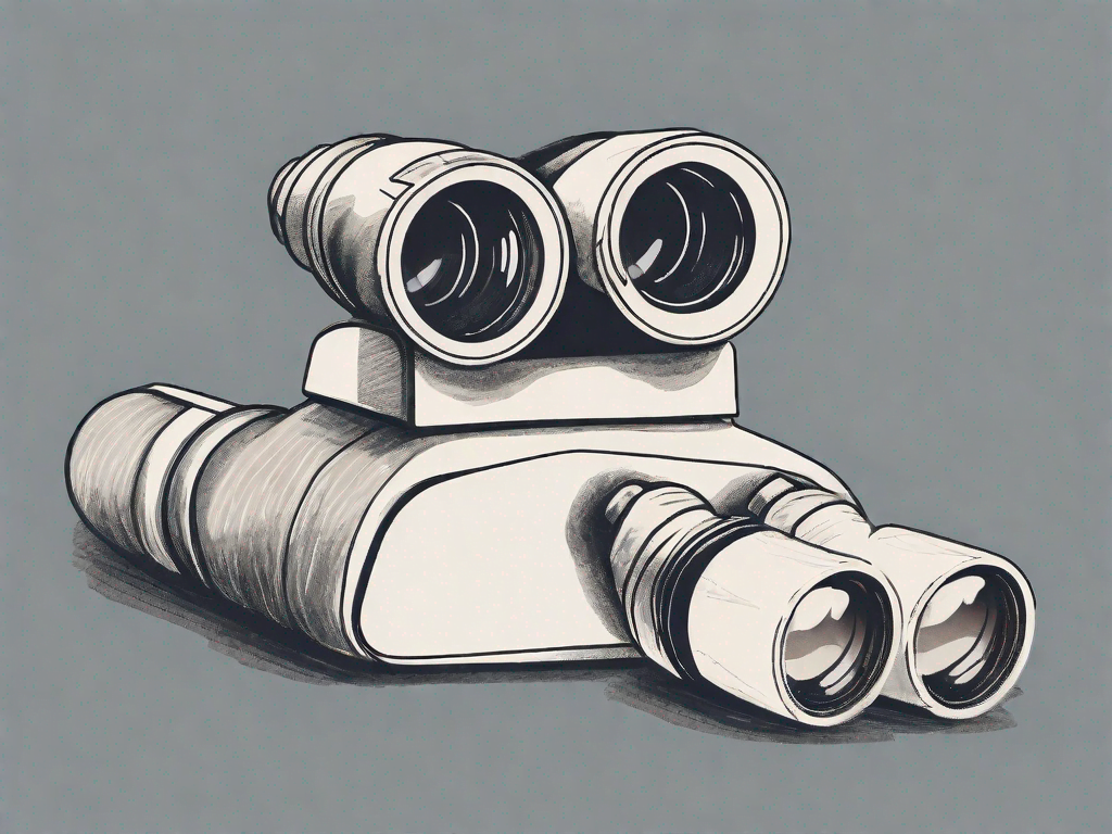 Two pairs of binoculars
